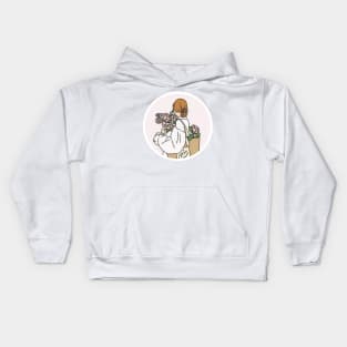 aesthetic sticker pack 1 Kids Hoodie